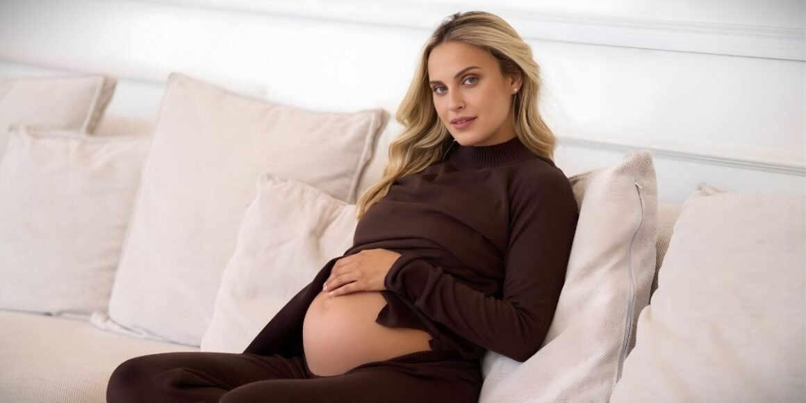 Holiday Ready and Bump-Friendly: Avishag Arbel’s Maternity Knit Collection